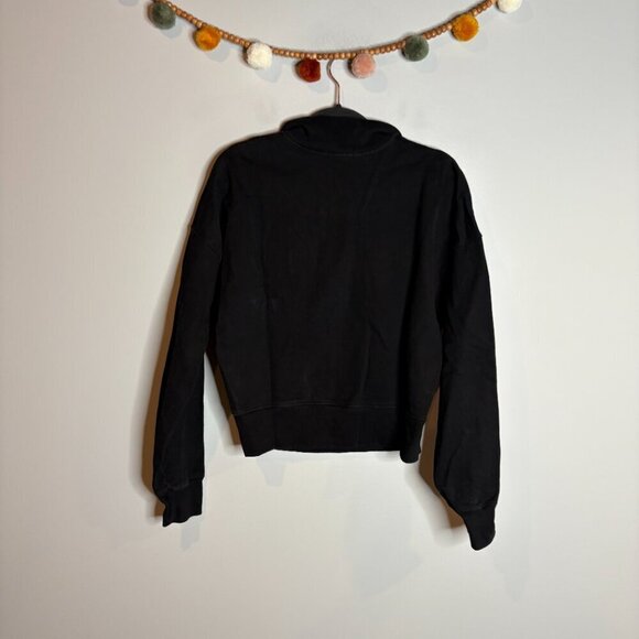 Talentless black half zip pullover sweatshirt - Picture 5 of 5